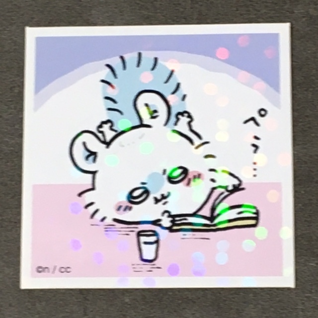 No.134  ちいかわ あつめてシールガム3 モモンガ シール ステッカー拍卖