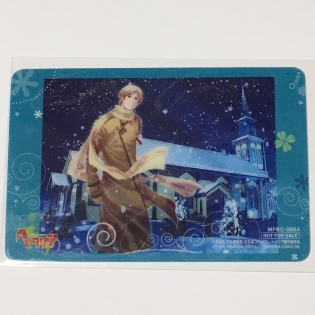非売品【ロシア】 ヘタリア Axis Powers 日丸屋秀和先生 イラスト 特製 クリアカード拍卖