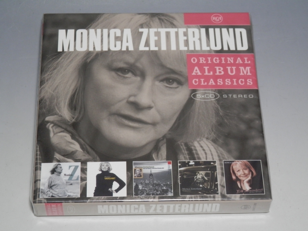 ◇ 未開封 MONICA ZETTERLUND モニカ・ゼタールンド ORIGINAL ALBUM CLASSICS 輸入盤 5枚組CD拍卖