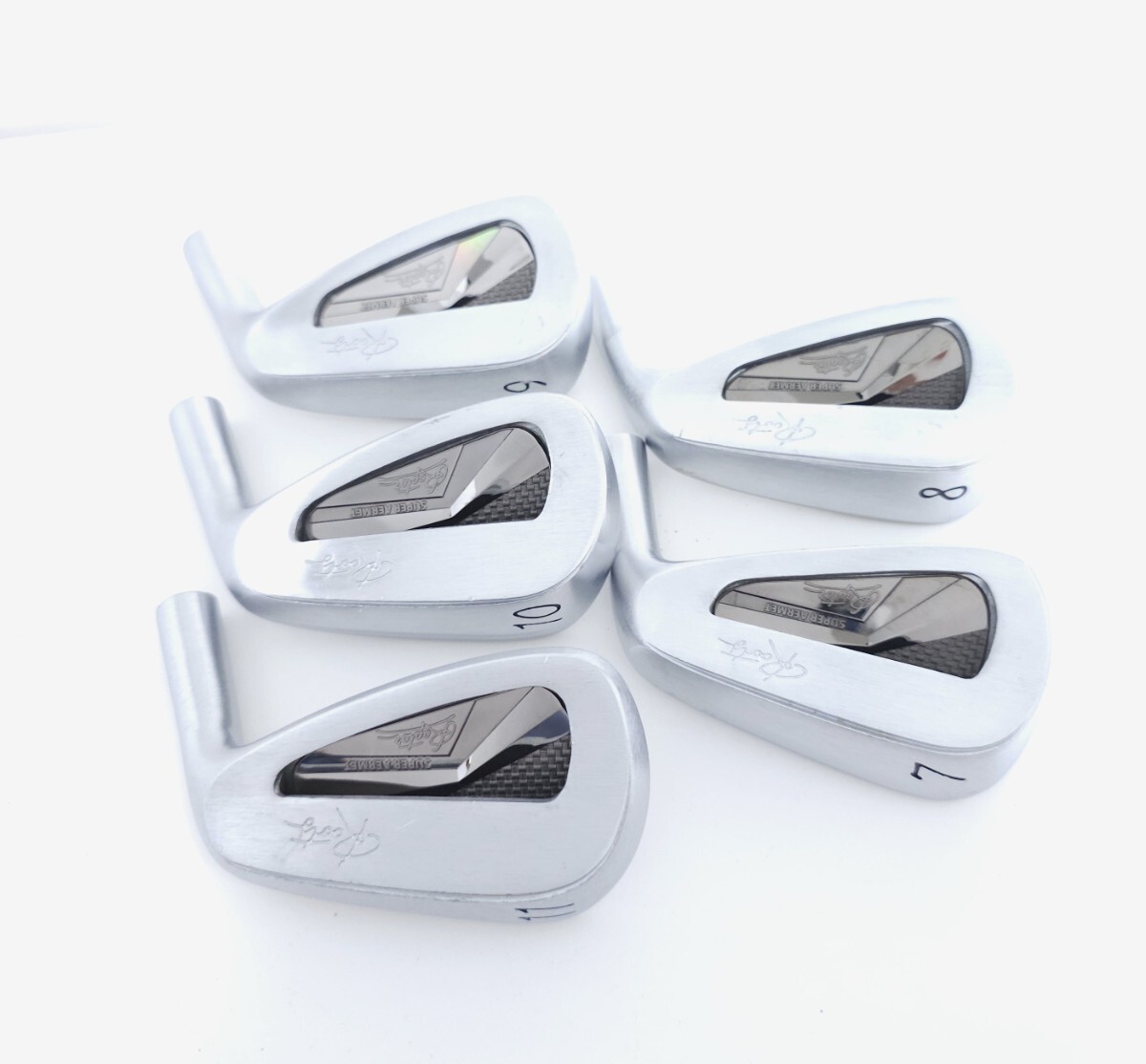 ROOTS GOLF ルーツゴルフ Raptor(ラプター)アイアン ヘッドのみ 5点セット レア 拍卖