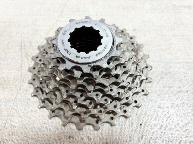 シマノ CS-HG50 9速 12~27T 全国レターパックプラス600円で発送します ロードバイク拍卖