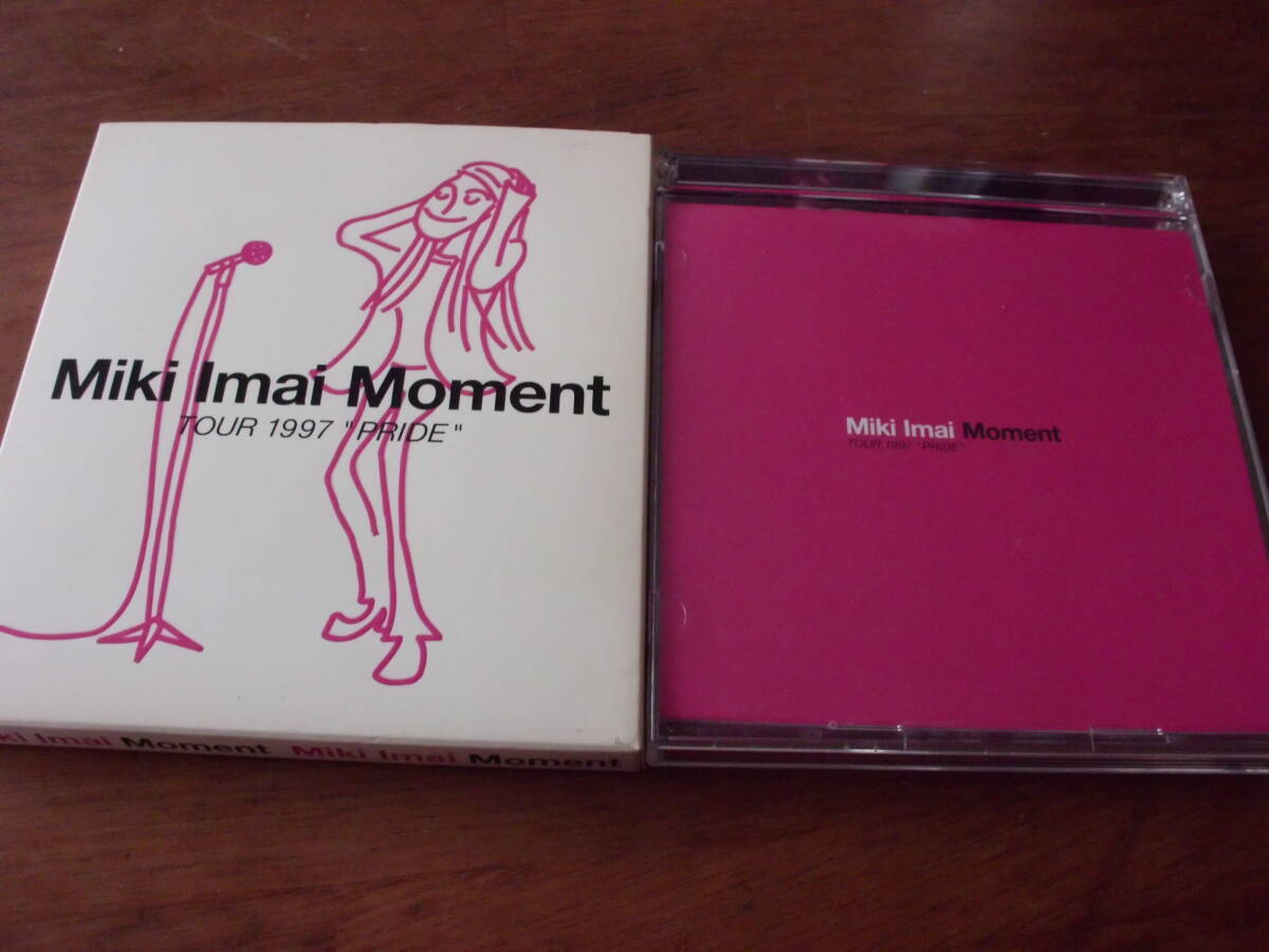 今井美樹/MIKI IMAI MOMENT TOUR 1997 PRIDE 2枚組 外箱あり拍卖