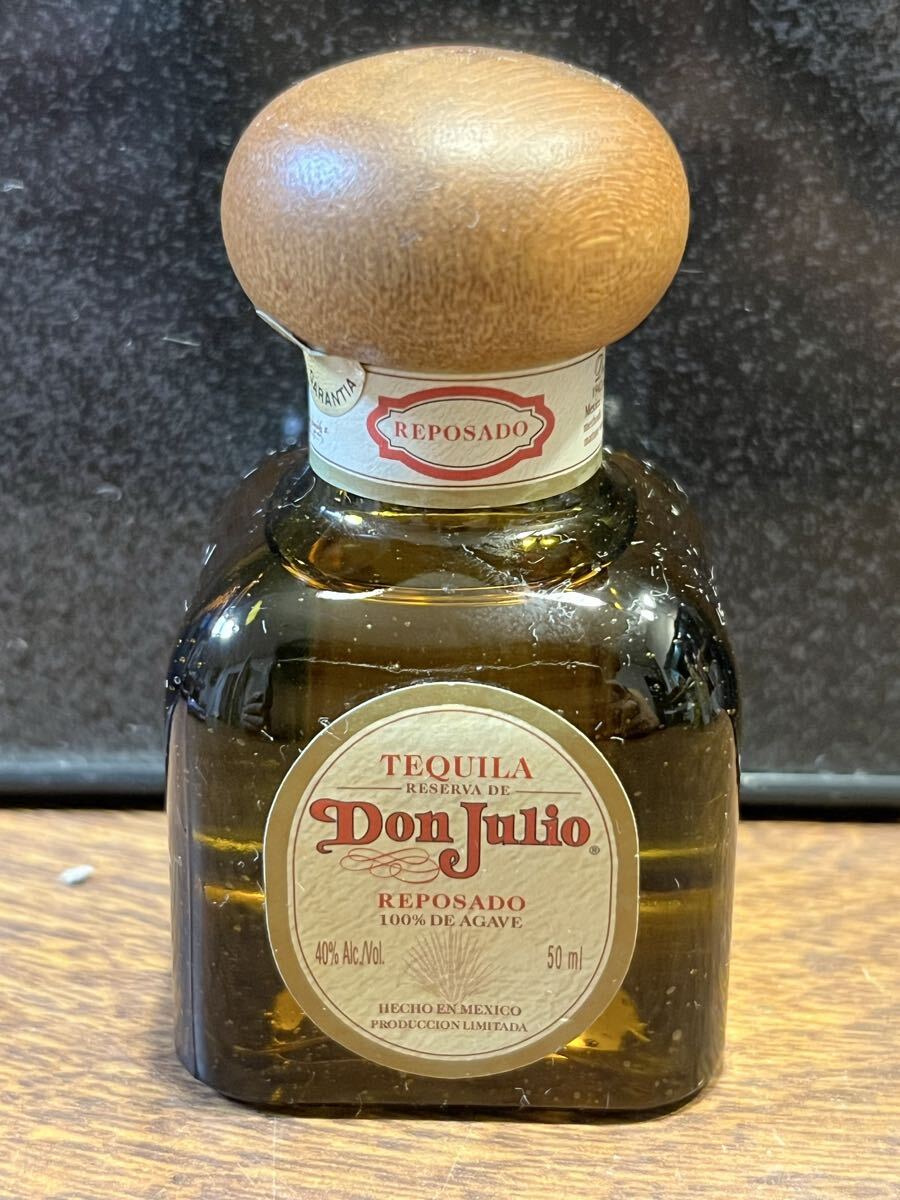 ドン・フリオ レポサド テキーラ ミニボトル 50ml拍卖