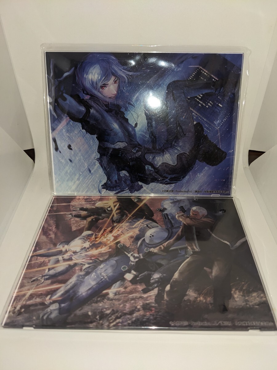 m2 攻殻機動隊STAND ALONE COMPLEX アクリルプレート 2種類 草薙素子 バトータチコマ NAMCO限定 非売品拍卖