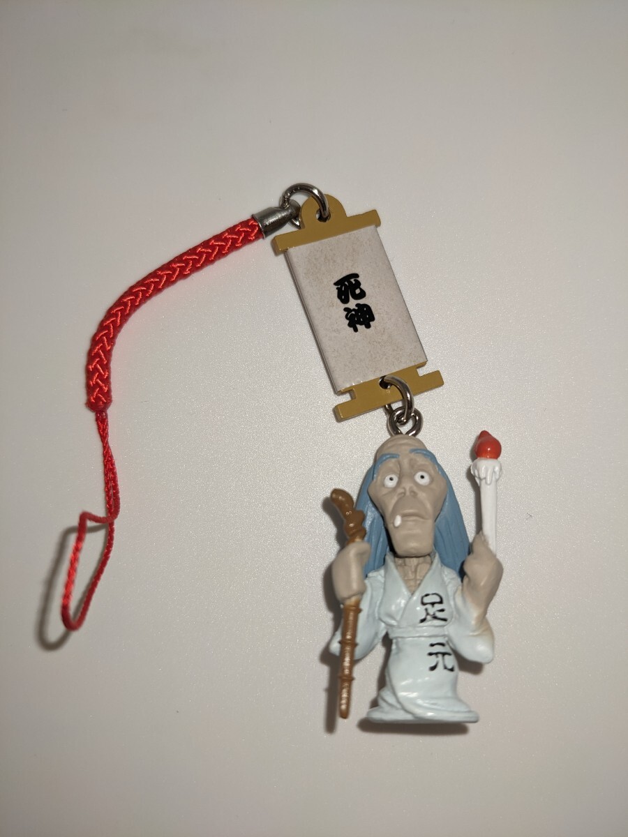 m2 噺に華咲くフィギュア根付 落語ガチャ 死神 マスコット ストラップ 単品拍卖