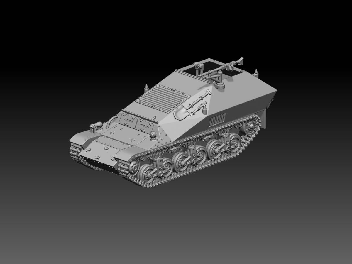 1/72 レジンキット 未塗装 ドイツ軍 ロレーヌ牽引車(f)観測車 250809拍卖