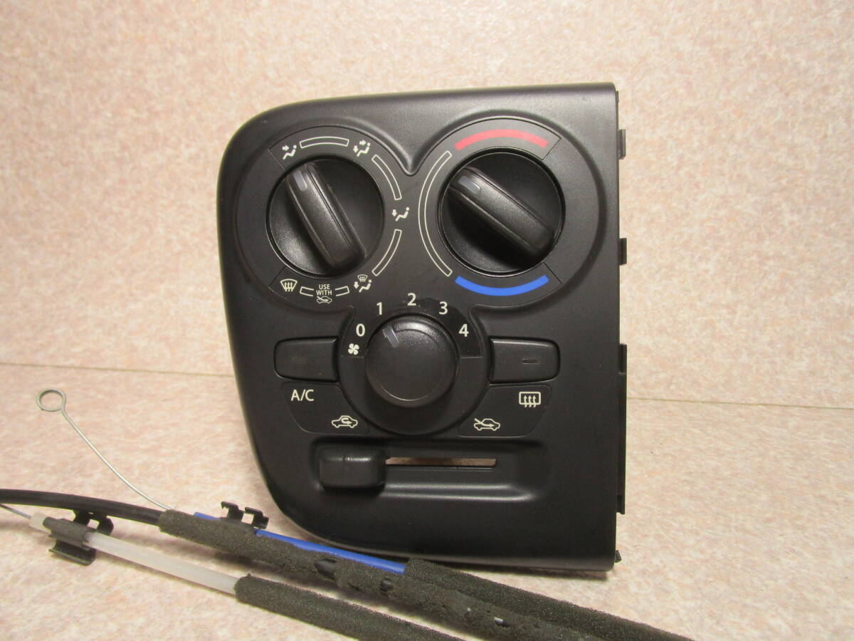 エブリィ DA17V マニュアル エアコンスイッチ ワイヤー付属 クリッパー(DR17V)外し拍卖