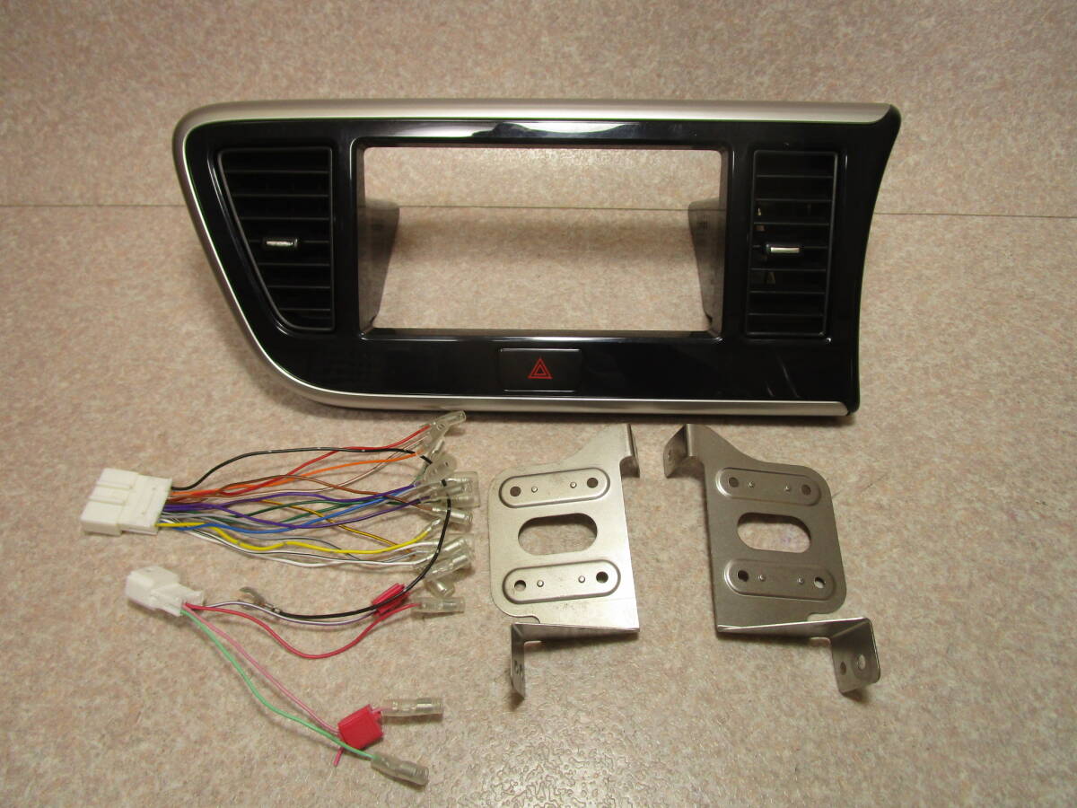 eKスペース B11A オーディオパネル ワイド2DIN ハーネス×2/ステー 吹出口拍卖