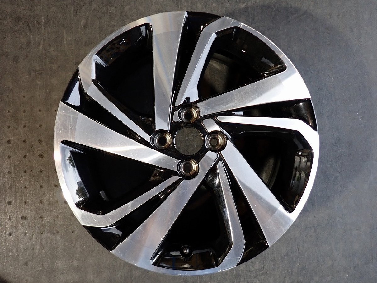 RK12007【送料無料17インチ】1本 ダイハツ純正 ロッキー純正 ライズにも 中古ホイール リペア 補修用に ★17×6J 100/4H ET40★拍卖