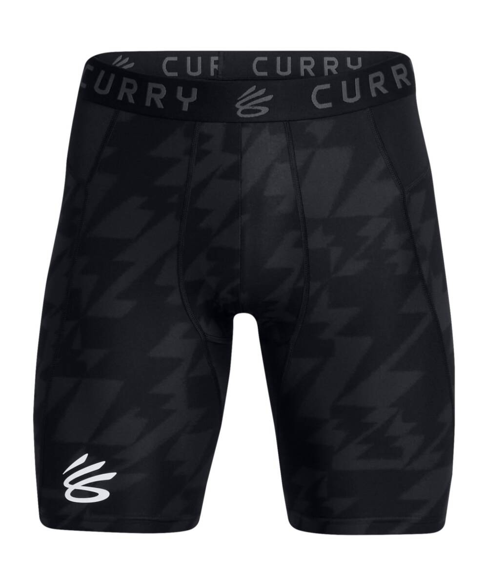 ◎アンダーアーマー ◎カリー ヒートギア プリント ショーツ ◎LG・ブラック◎新品未使用・送料無料!◎拍卖