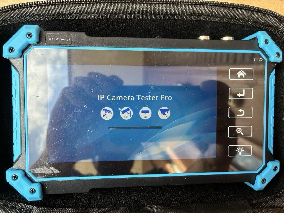 カメラテスターIP +同軸HD(TVI/CVI/AHD/SDI)監視検出器5-in-1多機能カメラテスター 拍卖