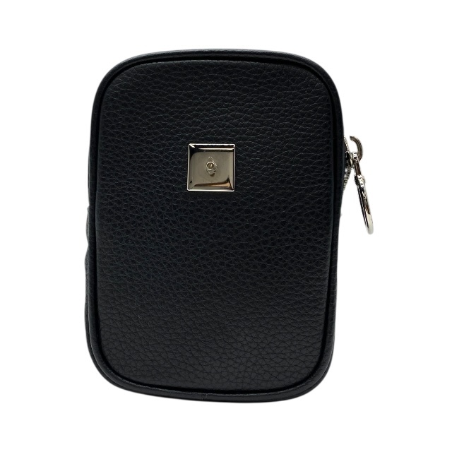 ディオール 21-BO-0169 ポーチ 小物入れ コインケース レザー ロゴ ブラック Christian Dior拍卖