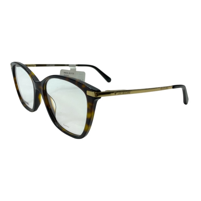 ラブモスキーノ MOL572 086 140 53-17 眼鏡 メガネ アイウェア スクエアフレーム ロゴ ハバナ べっ甲 ダークブラウン Love Moschino拍卖