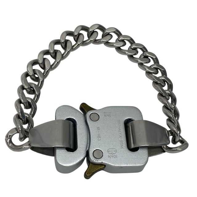 アリクス 1017 ALYX 9SM METAL BUCKLE BRACELET ブレスレット バックル チェーン アクセサリー メタル メンズ ALYX拍卖