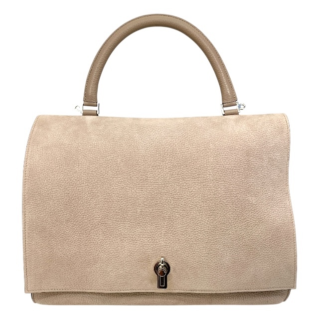 モワナ DANSE 2WAY ダンス ショルダーバッグ ハンドバッグ 斜め掛け レザー ピンク ベージュ MOYNAT拍卖