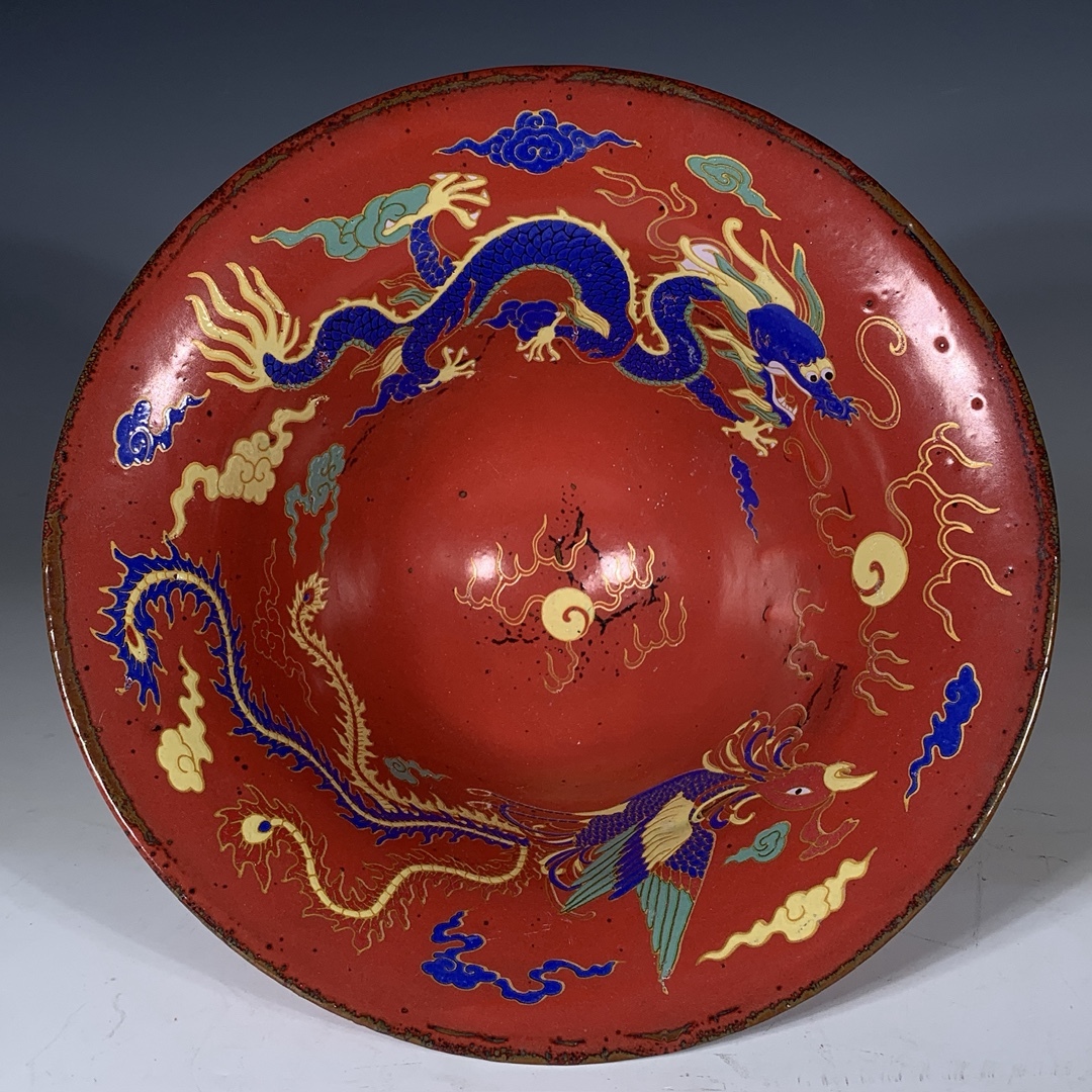 宋代風 古陶磁器 建窯 紅釉 加彩 龍鳳紋盞 黄金盞 盃 建盞 酒碗 趙匡胤款 陶芸 磁器 時代物 東洋彫刻 旧家蔵出し 唐物 中国古玩 古美術品拍卖