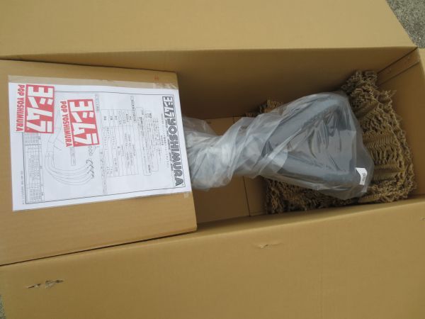 ヨシムラ CB400F/ヨンフォア レーシング 機械曲 ストレート サイクロン 新品 CB400FOUR (408cc: 74-77 /398cc) 150-441-0640 在庫有り拍卖