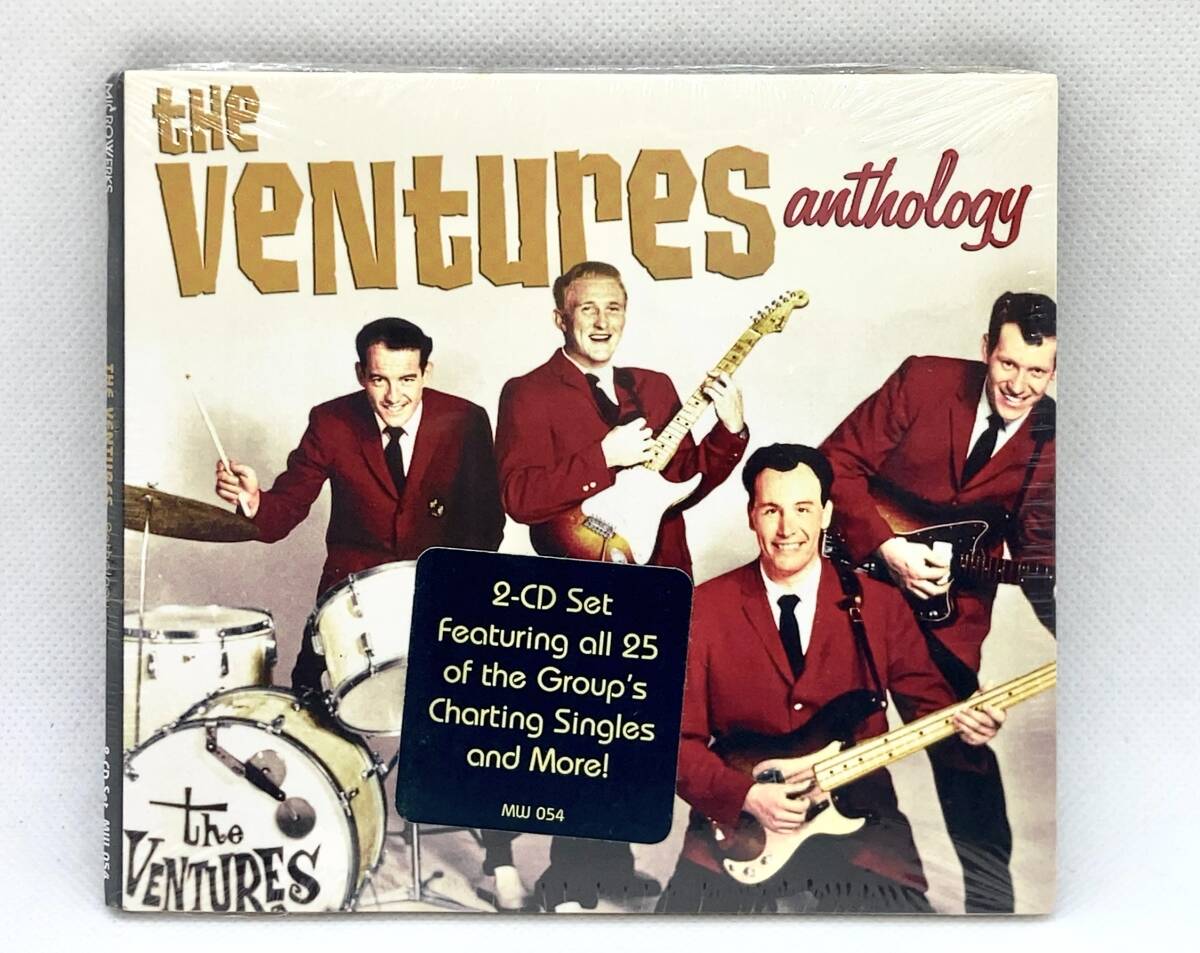 【 未開封 2枚組 US盤 】THE VENTURES ベンチャーズ / Anthology ◎ デジパック仕様 2009年盤 全28曲収録拍卖