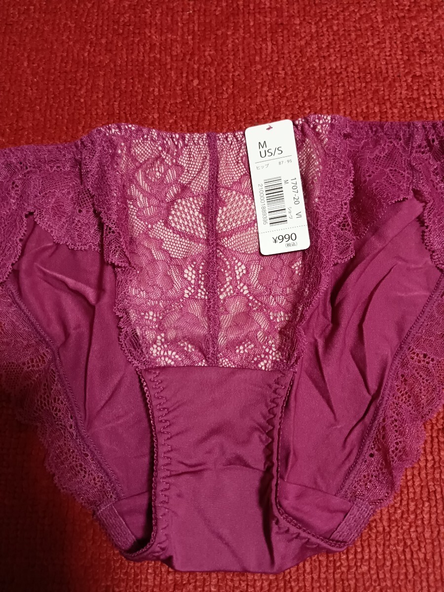 新品 エメフィール ショーツ ローズピンク レッド ② M 拍卖