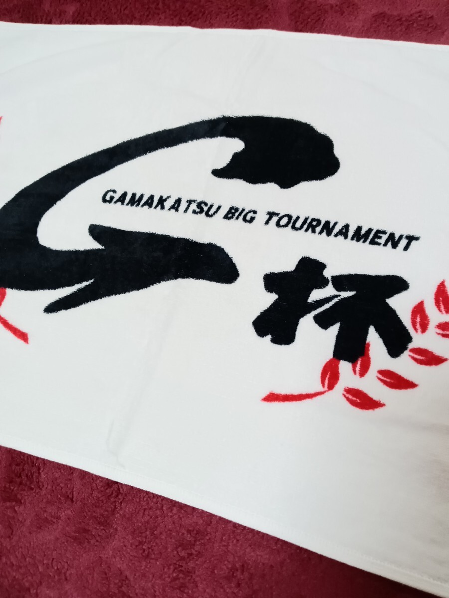 非売品 未使用 Gamakatsu がまかつ タオル 白 ホワイト 拍卖