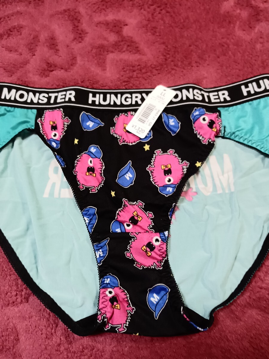 新品 エメフィール ショーツ グリーン 黒 LL拍卖