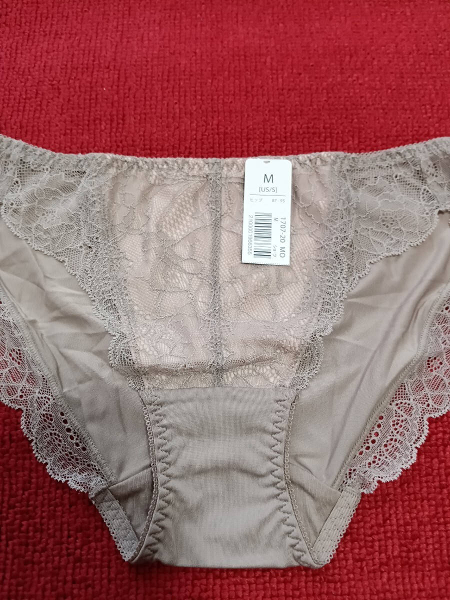 新品 エメフィール ショーツ 淡いグレーブラウン M 拍卖