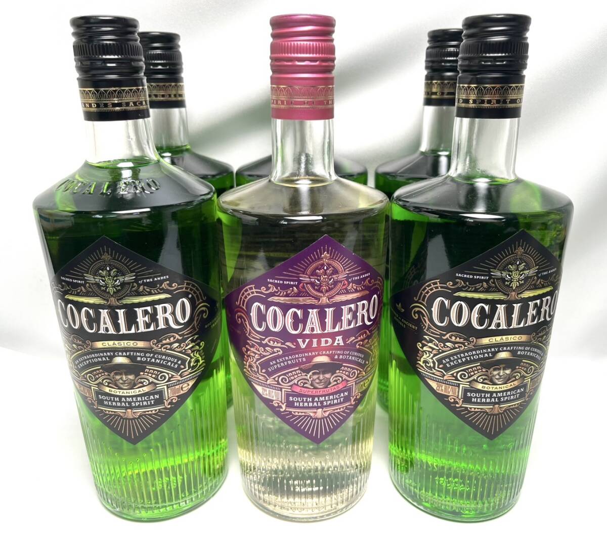 COCALERO コカレロ クラシコ 700ml 29%×5本 コカレロ ヴィーダ 700ml 22%×1本 計6本セット リキュール 拍卖