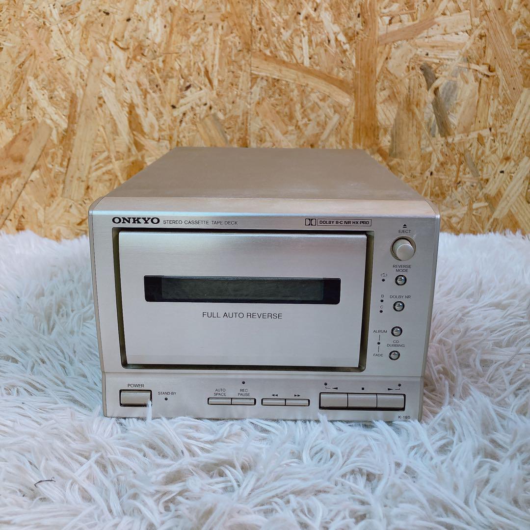 ONKYO カセットデッキ K-185拍卖
