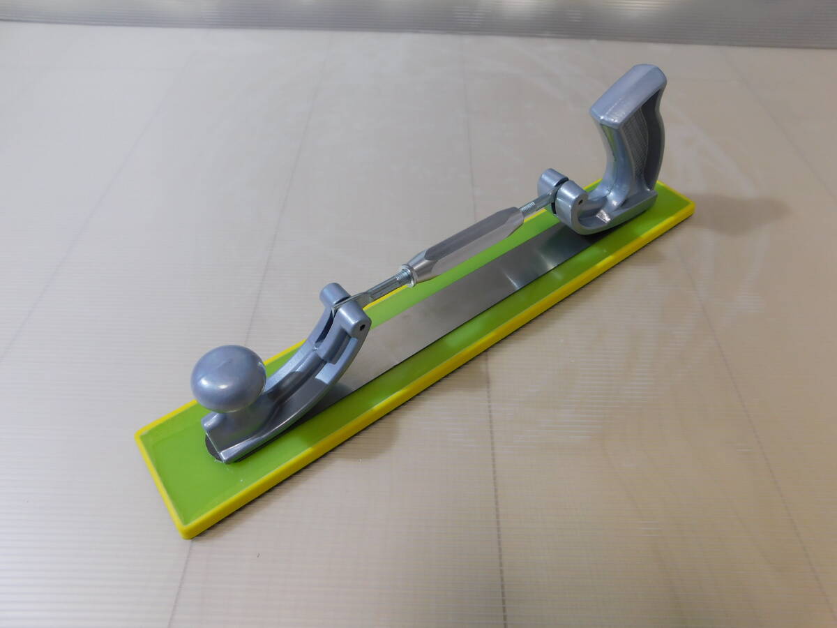 プレート追加仕様 パテ研ぎ サンディング ブロック ファイル 420mm × 70mm 曲面 湾曲 鈑金 板金 塗装 レストア サンディングブロック拍卖