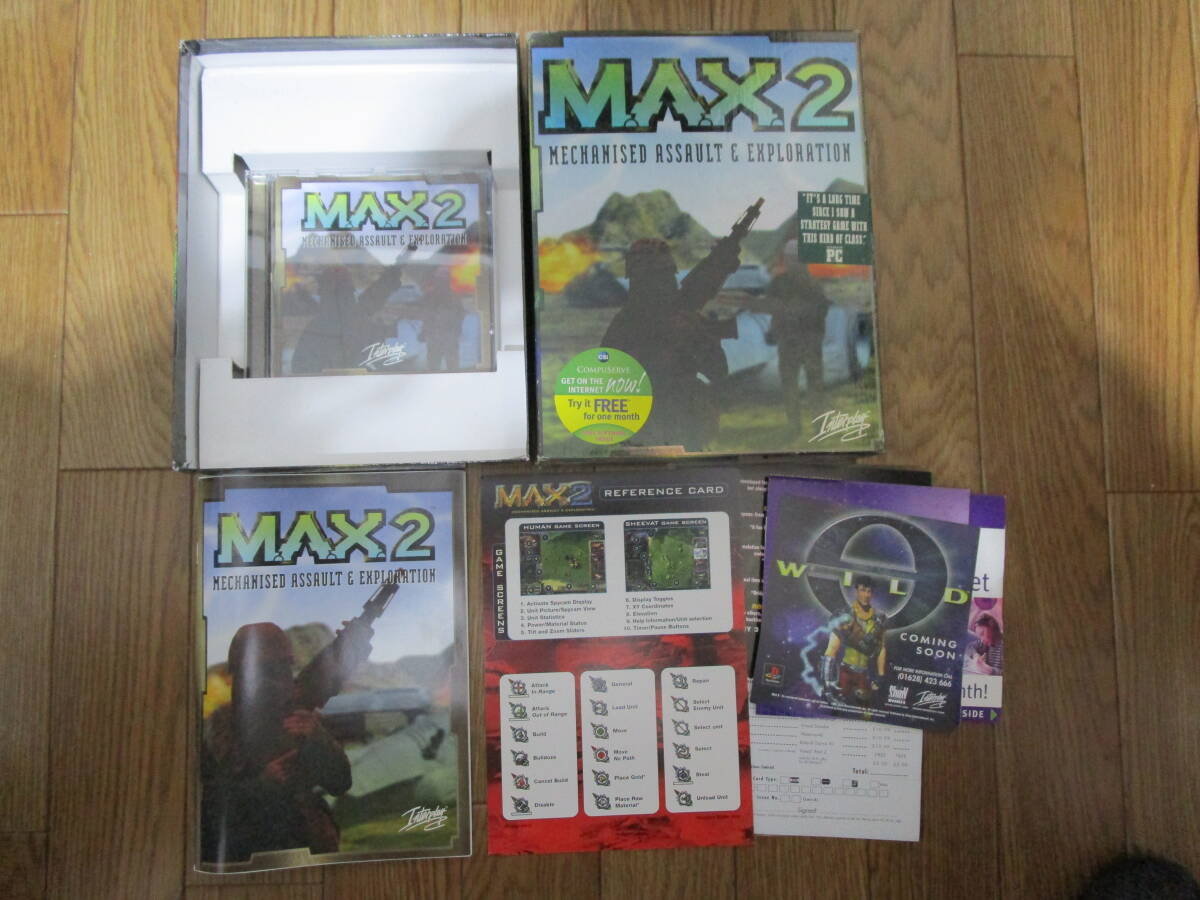 MAX2 英語版 Interplay Windows95 1998 CDROM BIGBOX 中古 M.A.X.2 Mechanised Assault & Exploration拍卖