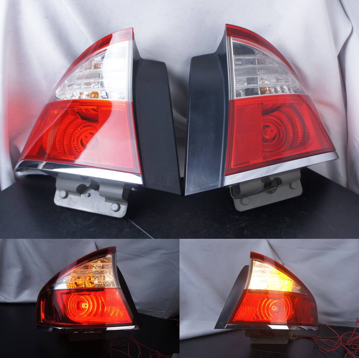 点灯OK 左右セット テールランプ BL5 後期 D型 spec.B レガシィB4外し LEDブレーキ球 テールレンズ 220-20960 BLE BP5 BPE 純正@13766s拍卖