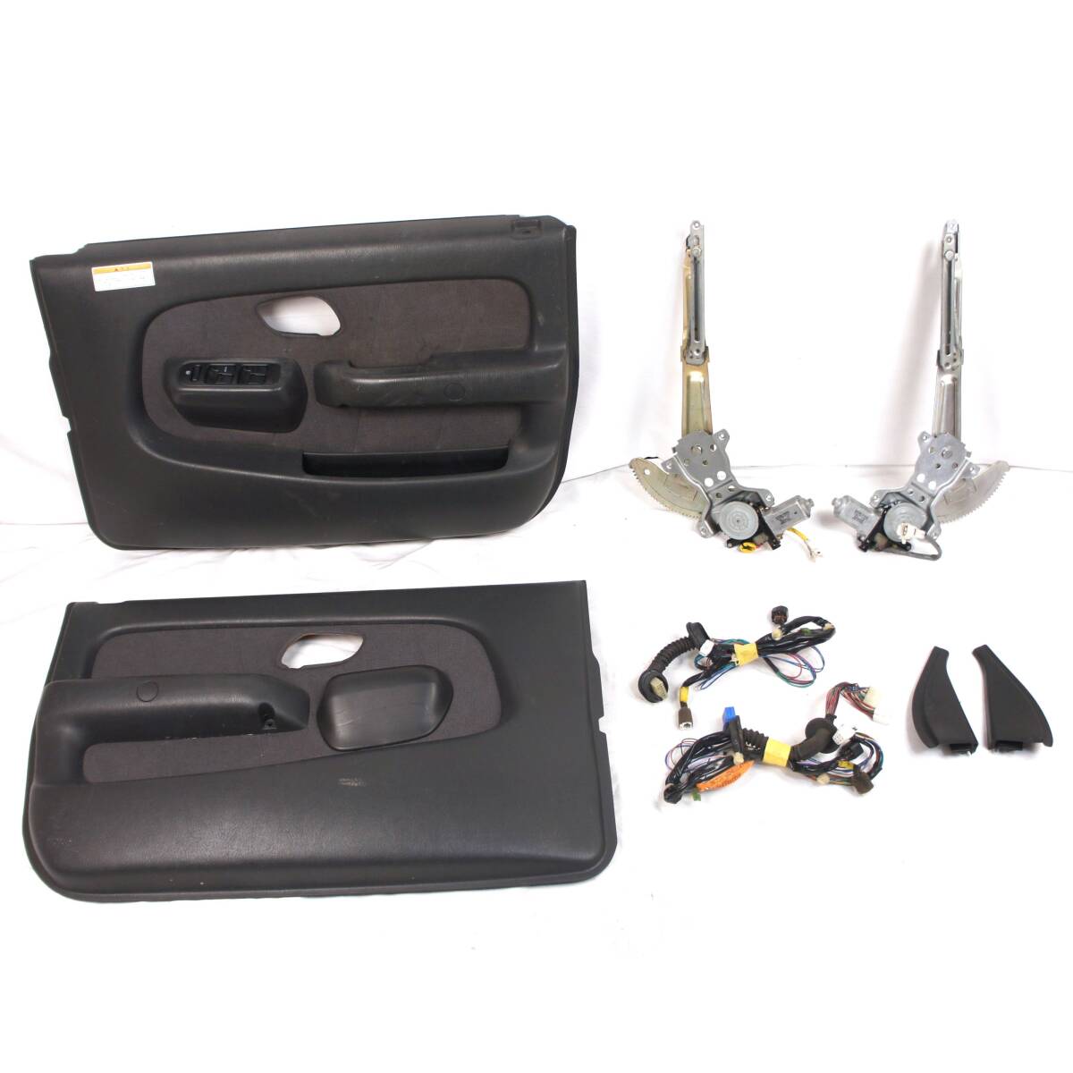 パワーウィンドウセット DA62V 5型 JOINターボ エブリイ外し ドアトリム レギュレーター ハーネス 参考 83402-77A10 DA52V DB52V @13794s拍卖