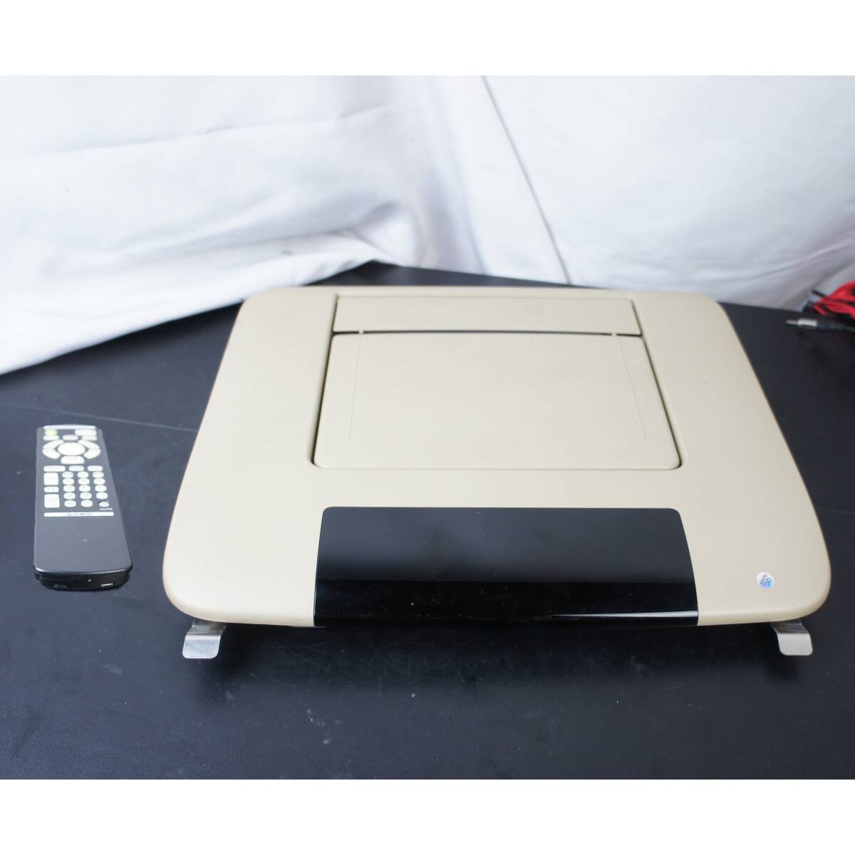 実働 フリップダウンモニター リモコン付 MNE51 後期 エルグランド外し リア 後部座席 モニター 日産 純正 E51 NE51 ME51 @13691s拍卖