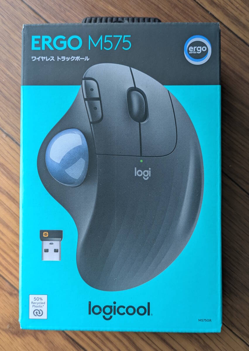 【新品未開封】Logicool ERGO M575 トラックボールマウス(2個目)拍卖