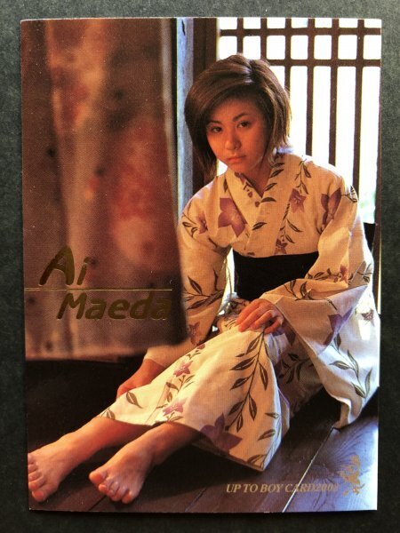 前田愛 アップトゥボーイ 141 グラビア アイドル トレカ トレーディングカード拍卖