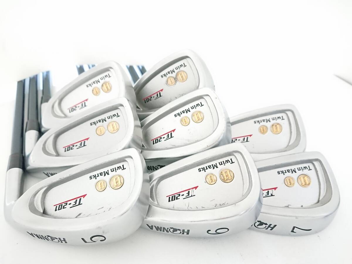 本間ゴルフ◆◆ 最高級 Twin Marks TF-201 <3星★★★仕様> 3S 金メダル ◆◆豪華8本組!!!拍卖