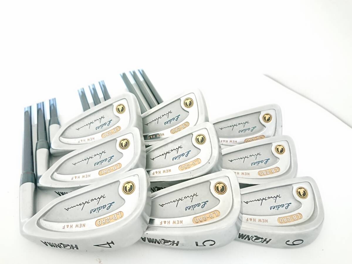 本間ゴルフ◆◆ 最高級 ホンマ レディース LB-280 NEW H&F 豪華9本セット!!!◆◆奇跡の良品!!!拍卖