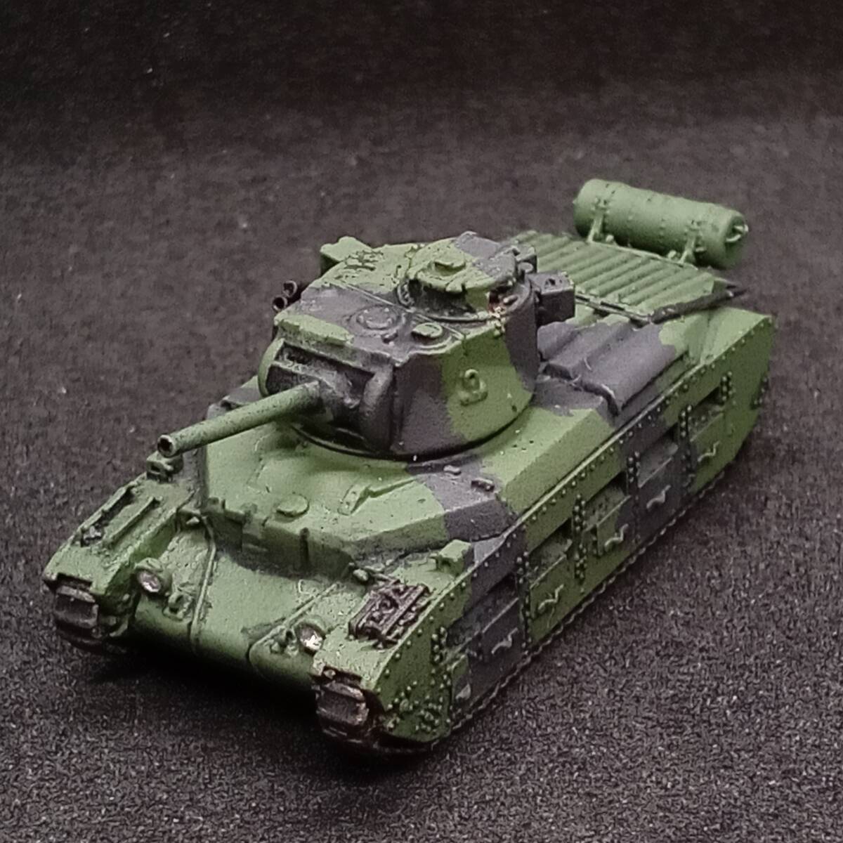 ●完成品1/144 マチルダ歩兵戦車,フランス派遣軍,”重装甲で有名!”,緑迷彩,ダンケルク撤退戦,WW2,英国,自作ver拍卖