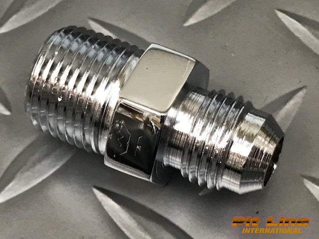 #6-3/8 ストレートフィッティング クロームメッキ2個★ ハイドロ ローライダー インパラ キャデラックブロアム拍卖