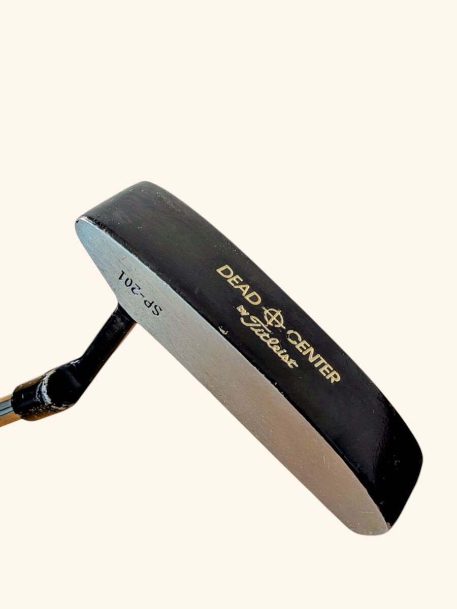 タイトリスト・Titleist DEAD CENTER SP-201 U.S.PAT 4.136.877 右用34inch 拍卖