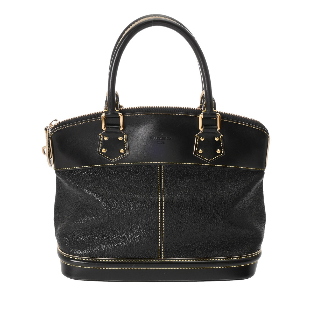 LOUIS VUITTON ルイヴィトン スハリ ロックイット PM ノワール M91888 ユニセックス レザー ハンドバッグ ABランク 中古 銀蔵拍卖