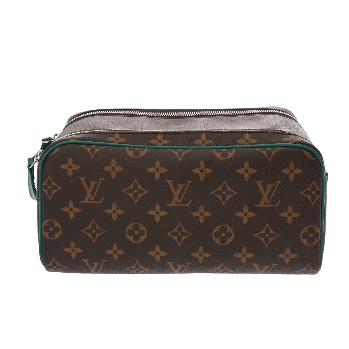 LOUIS VUITTON ルイヴィトン モノグラム ドップキッド ボルネオグリーン M12639 メンズ モノグラムキャンバス セカンドバッグ 未使用 銀蔵拍卖
