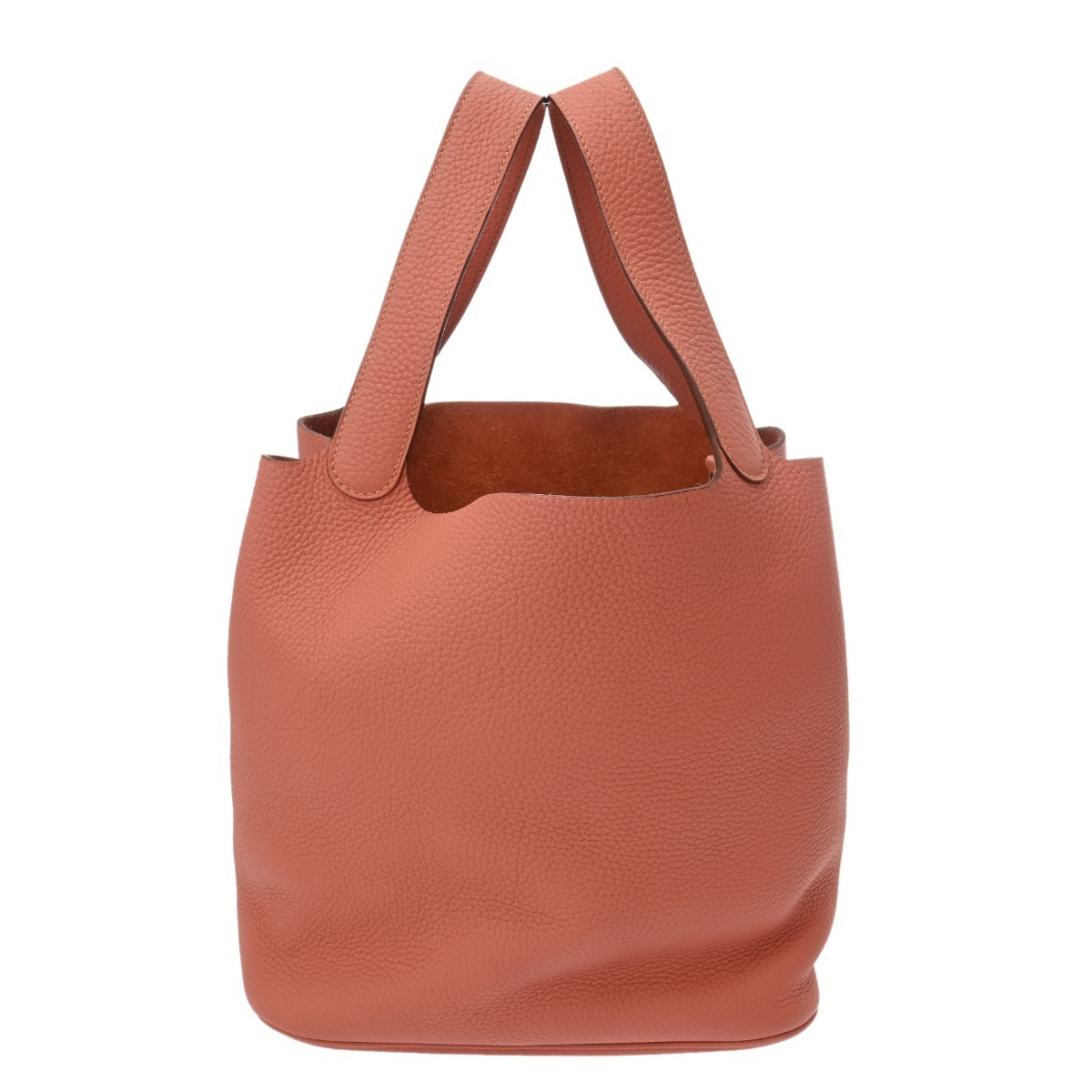 HERMES エルメス ピコタン ロック GM ローズティ - □R刻印(2014年頃) レディース トリヨンクレマンス ハンドバッグ ABランク 中古 銀蔵拍卖