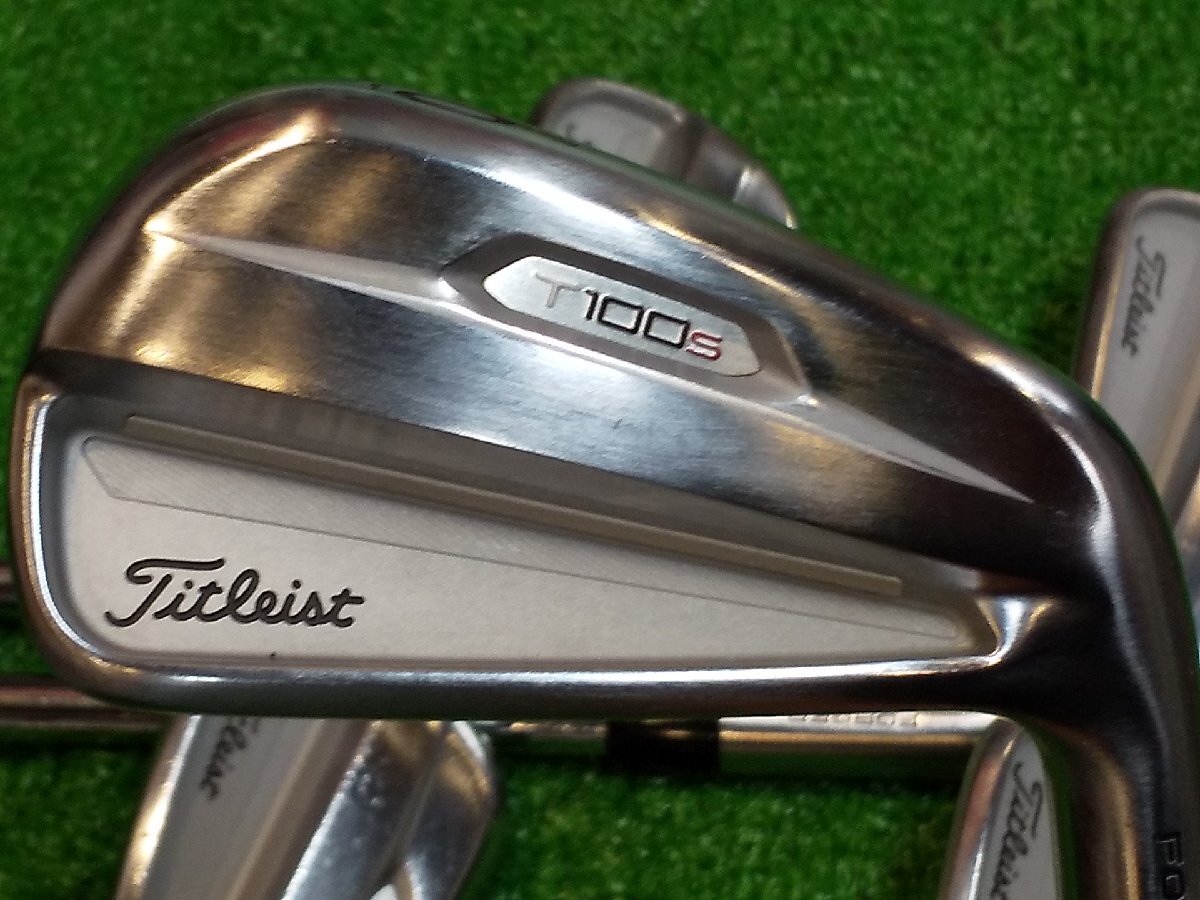 タイトリスト アイアン T100・S 2021 (S) N.S PRO 105T スチール 6I-PW 5本 *MP@1*L*077拍卖