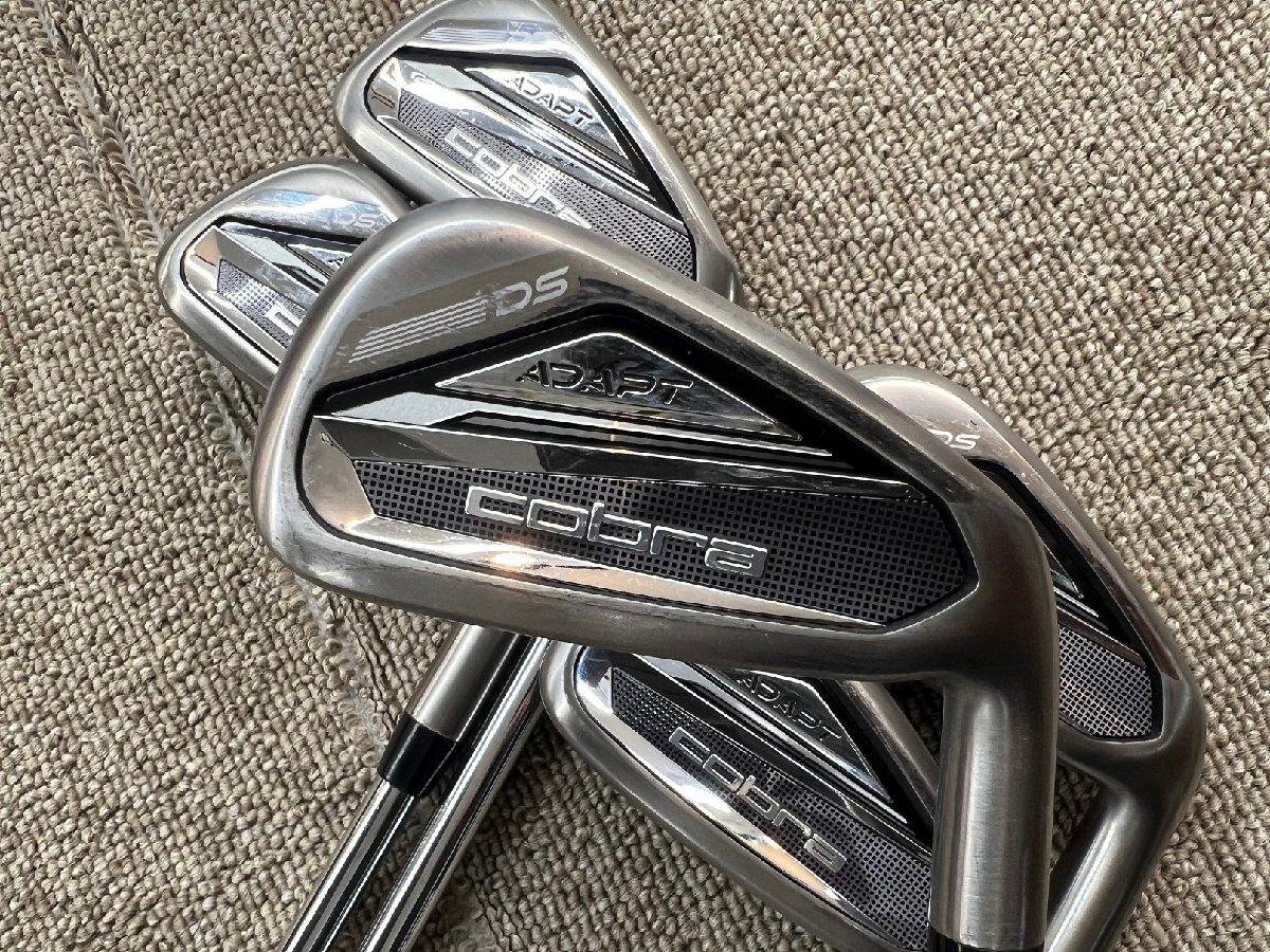 ◆最新◆優しく狙える!爆飛びアイアン!◆コブラ DS-ADAPT アイアン US 【KBS TOUR LITE (S)】 5本セット (6~P) *MP@1*S*123拍卖