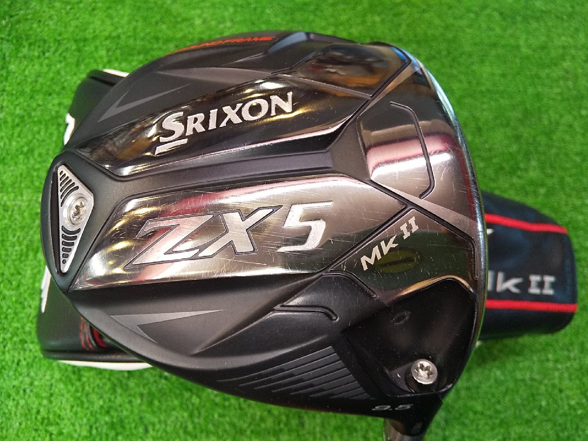 スリクソン ドライバー SRIXON ZX5 MKII 9.5度 (S) Diamana ZX-II 50 ディアマナ ヘッドカバー、レンチ付 *MP@1*L*077拍卖