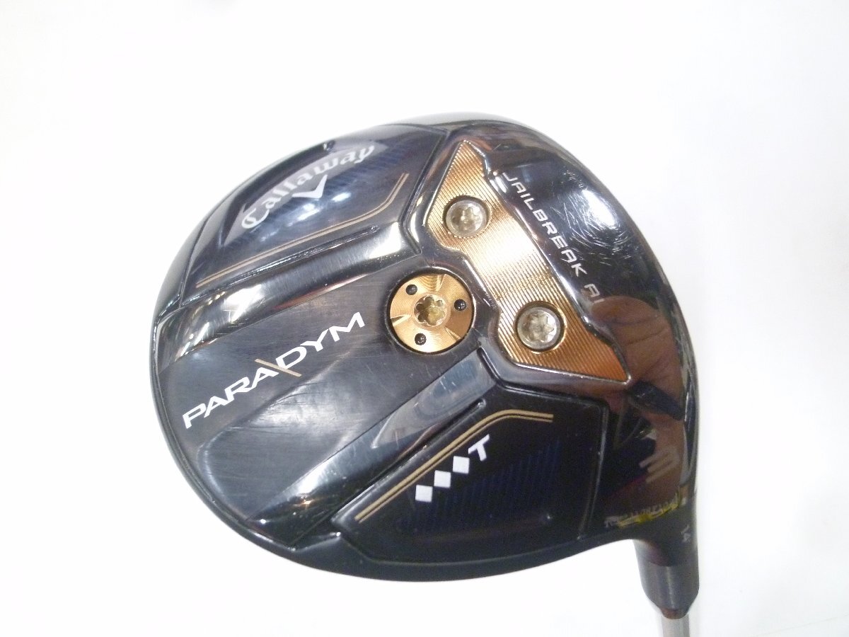 中古TCシリアルCallawayキャロウェイPARADYMパラダイム◆◆◆トリプルダイヤTフェアウェイATTASアッタス11ジャック5【S】3W*MP@1*N*223拍卖