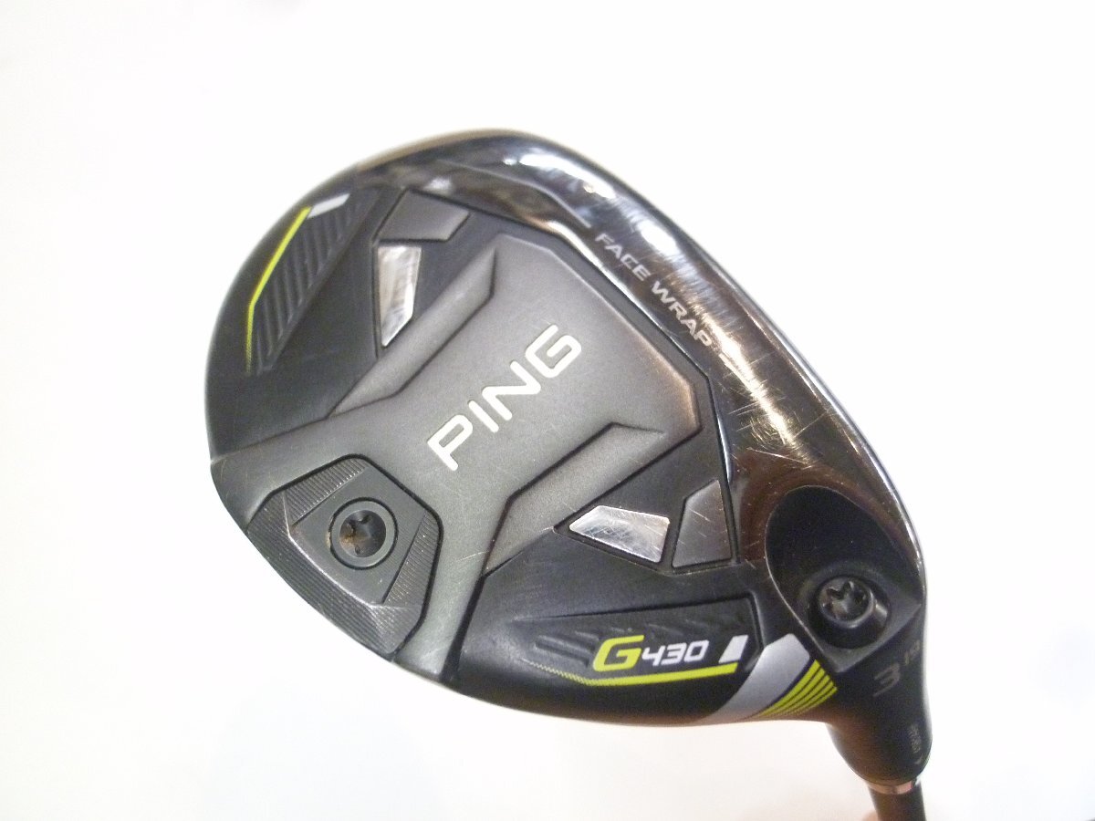 中古 リシャフト品 PING ピン G430 HYBRID ハイブリッド ユーティリティ TRAVIL トラビル IRON 95【S】H3(19度)*MP@1*V*223拍卖