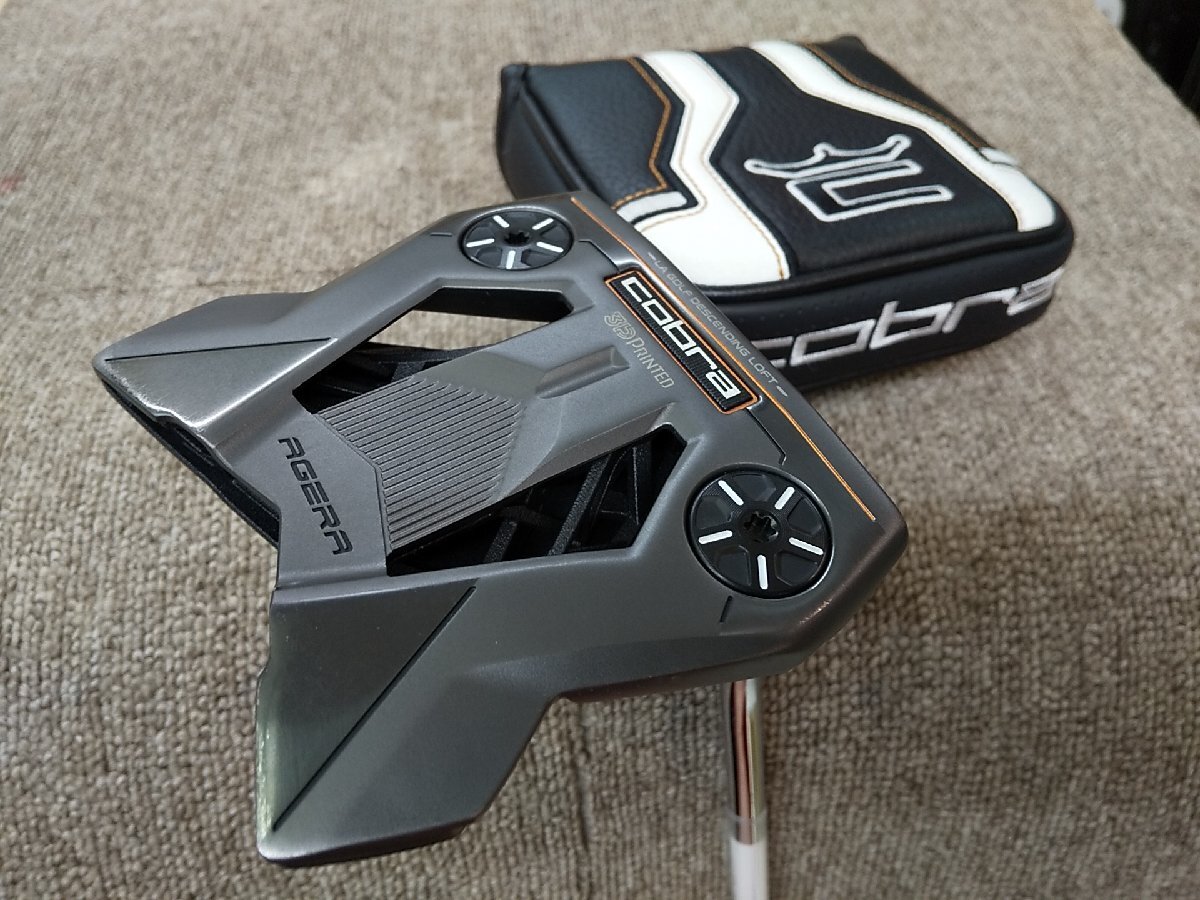 ◇コブラ/cobra◆AGERA/アゲーラ 3D Printed 2024 パター◇KBS CT TOUR【◇美品中古】*MP@1*S*555拍卖