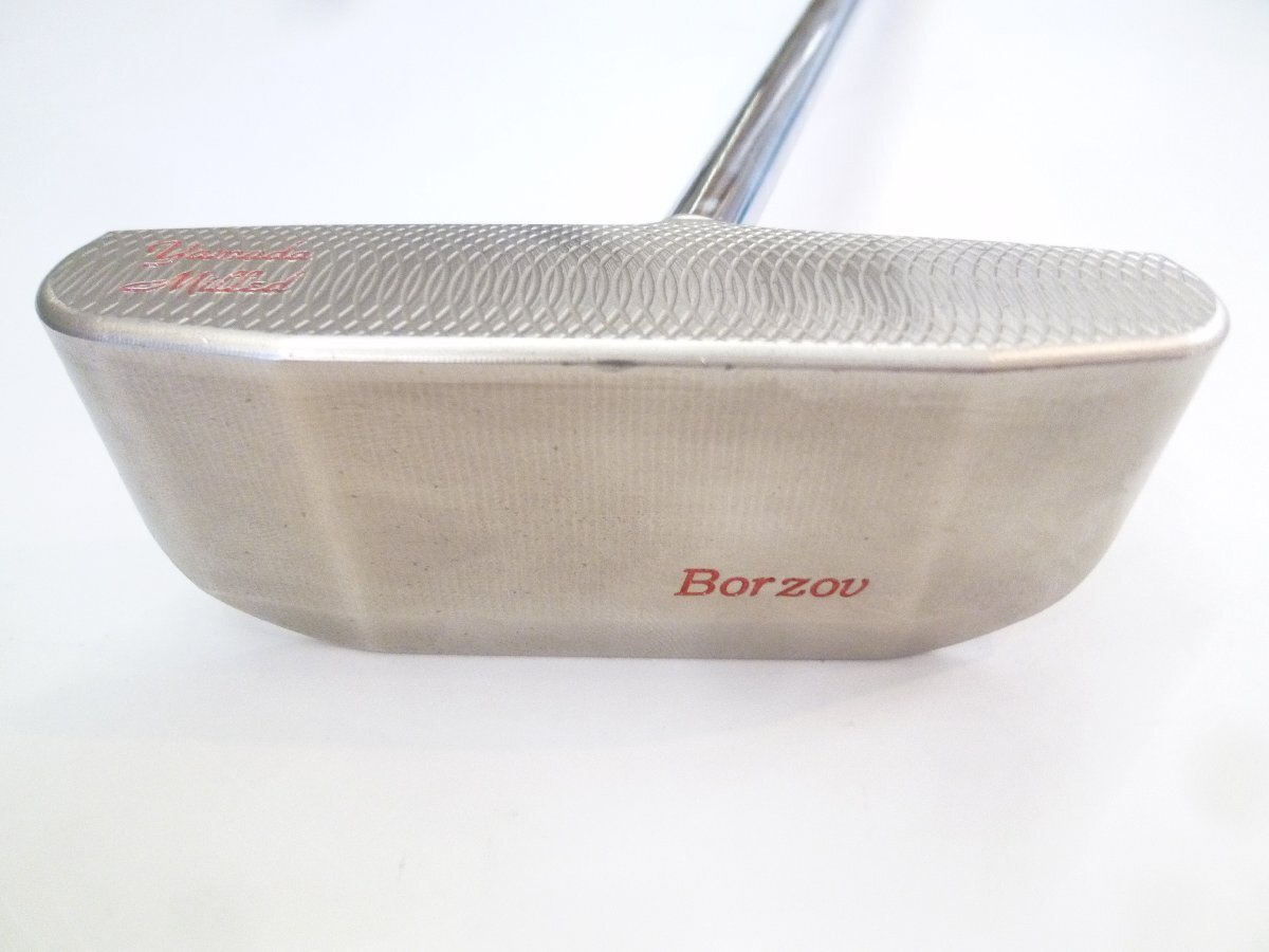 中古 ヘッドカバー付 YAMADA 山田 ヤマダ MILLED ミルド Borzov ボルゾフ センター シャフト パター 34インチ*MP@1*V*223拍卖